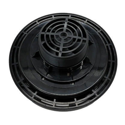 NEO EDEN TECH 1 Pcs Solar Powered Roofs Fan Polycrystalline 5.5V 2.5W For Boat RV Greenhouse Shed Caravan Garden Shed Toilets Roof