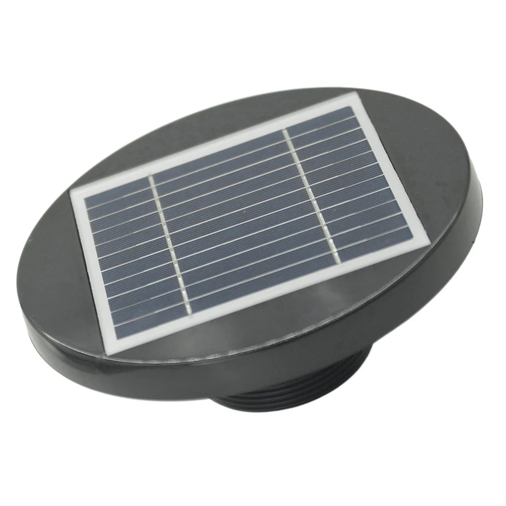 NEO EDEN TECH 1 Pcs Solar Powered Roofs Fan Polycrystalline 5.5V 2.5W For Boat RV Greenhouse Shed Caravan Garden Shed Toilets Roof