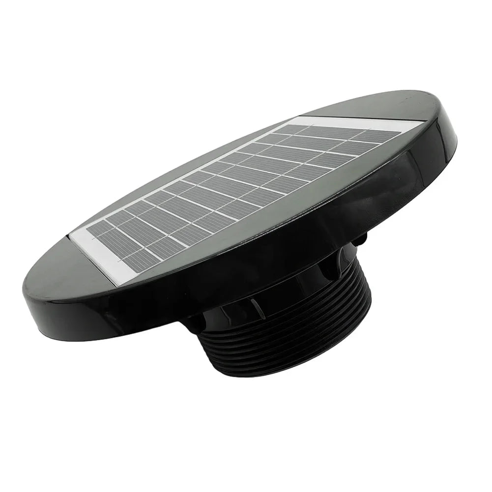 NEO EDEN TECH 1 Pcs Solar Powered Roofs Fan Polycrystalline 5.5V 2.5W For Boat RV Greenhouse Shed Caravan Garden Shed Toilets Roof