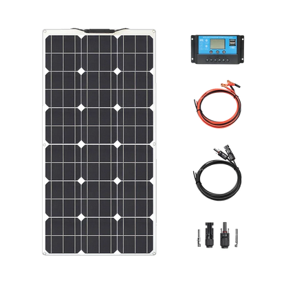 NEO EDEN TECH 2000W Solar Panel System Kits For Home With 1000W 2000W Solar Panel 100A Charge Controller 220V Inverter 10Ah30Ah LFP Battery