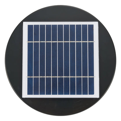 NEO EDEN TECH 1 Pcs Solar Powered Roofs Fan Polycrystalline 5.5V 2.5W For Boat RV Greenhouse Shed Caravan Garden Shed Toilets Roof