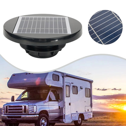 NEO EDEN TECH 1 Pcs Solar Powered Roofs Fan Polycrystalline 5.5V 2.5W For Boat RV Greenhouse Shed Caravan Garden Shed Toilets Roof