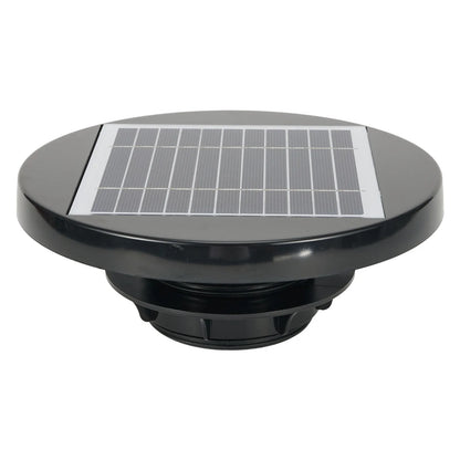 NEO EDEN TECH 1 Pcs Solar Powered Roofs Fan Polycrystalline 5.5V 2.5W For Boat RV Greenhouse Shed Caravan Garden Shed Toilets Roof