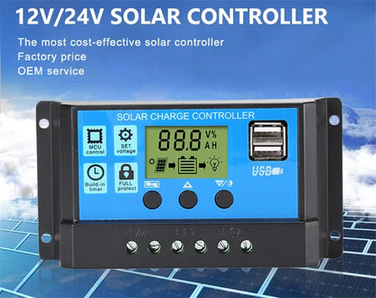 NEO EDEN TECH  300W/600W Solar Panel Kit Complete 12V Polycrystalline USB Power Portable Outdoor Rechargeable Solar Cell Solar Generator