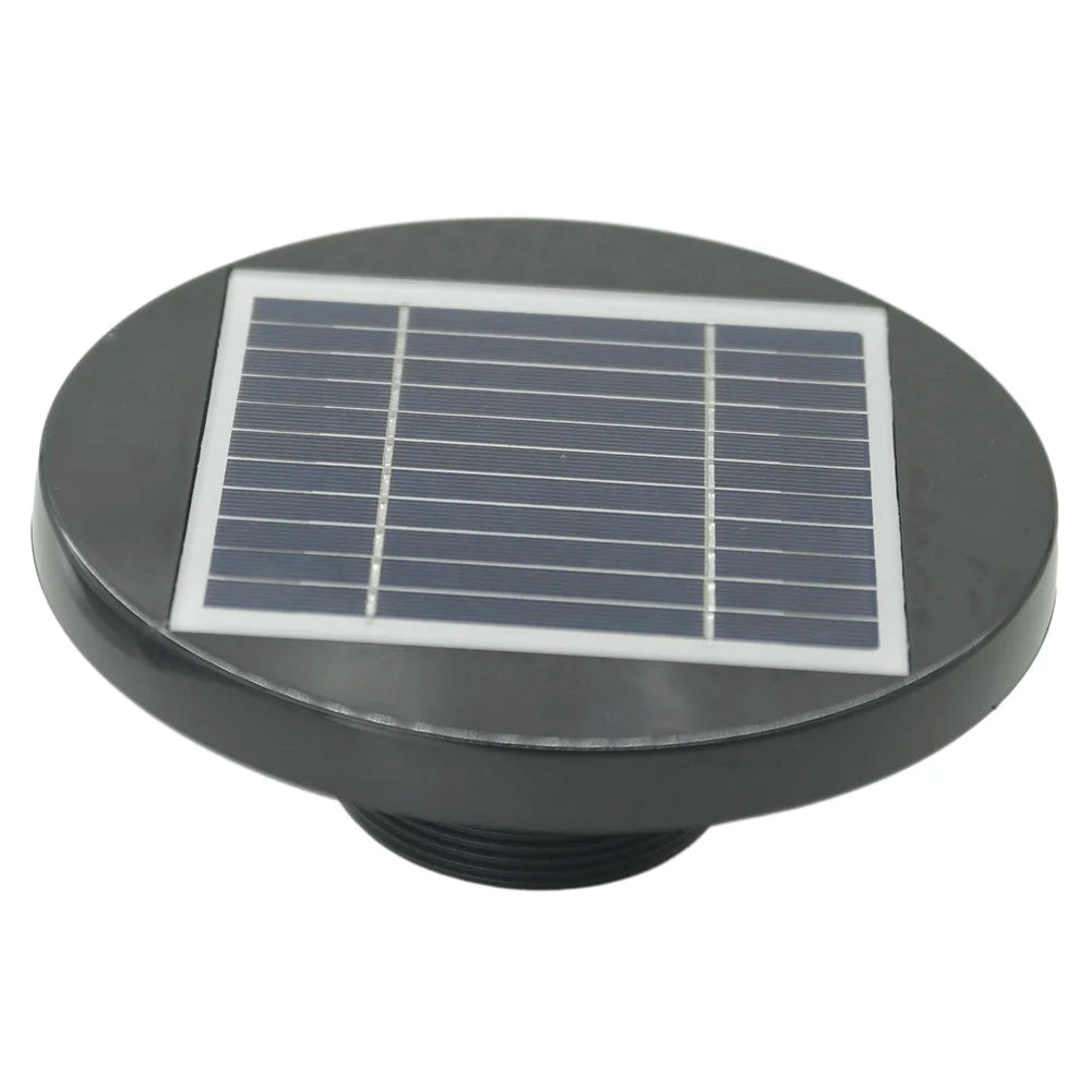 NEO EDEN TECH 1 Pcs Solar Powered Roofs Fan Polycrystalline 5.5V 2.5W For Boat RV Greenhouse Shed Caravan Garden Shed Toilets Roof