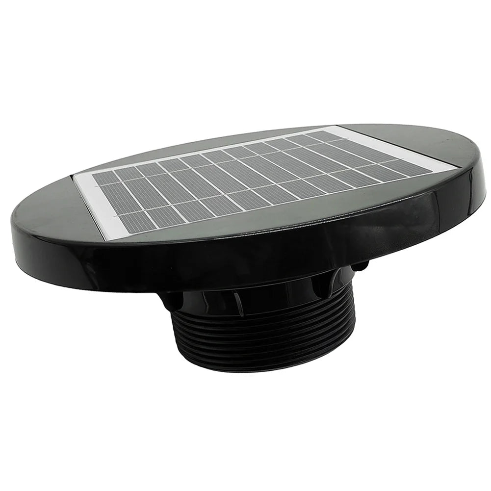 NEO EDEN TECH 1 Pcs Solar Powered Roofs Fan Polycrystalline 5.5V 2.5W For Boat RV Greenhouse Shed Caravan Garden Shed Toilets Roof