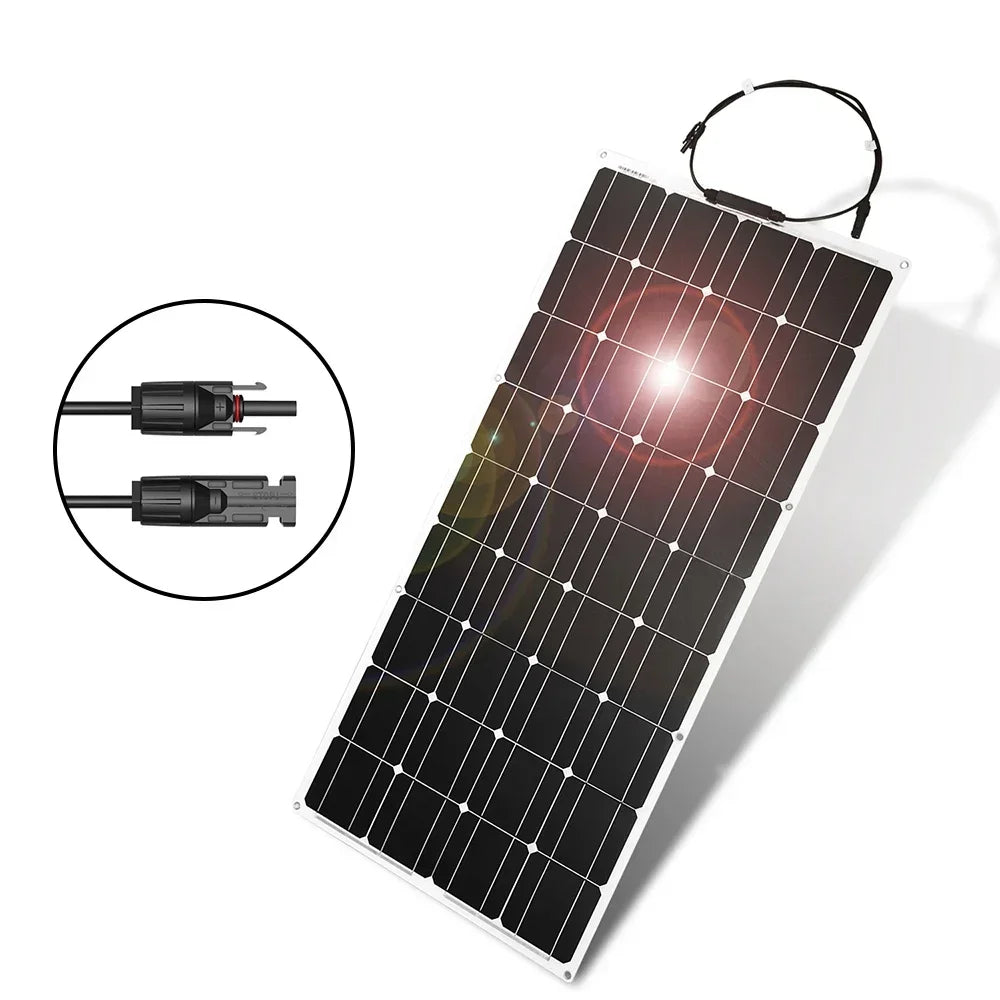 NEO EDEN TECH 2000W Solar Panel System Kits For Home With 1000W 2000W Solar Panel 100A Charge Controller 220V Inverter 10Ah30Ah LFP Battery
