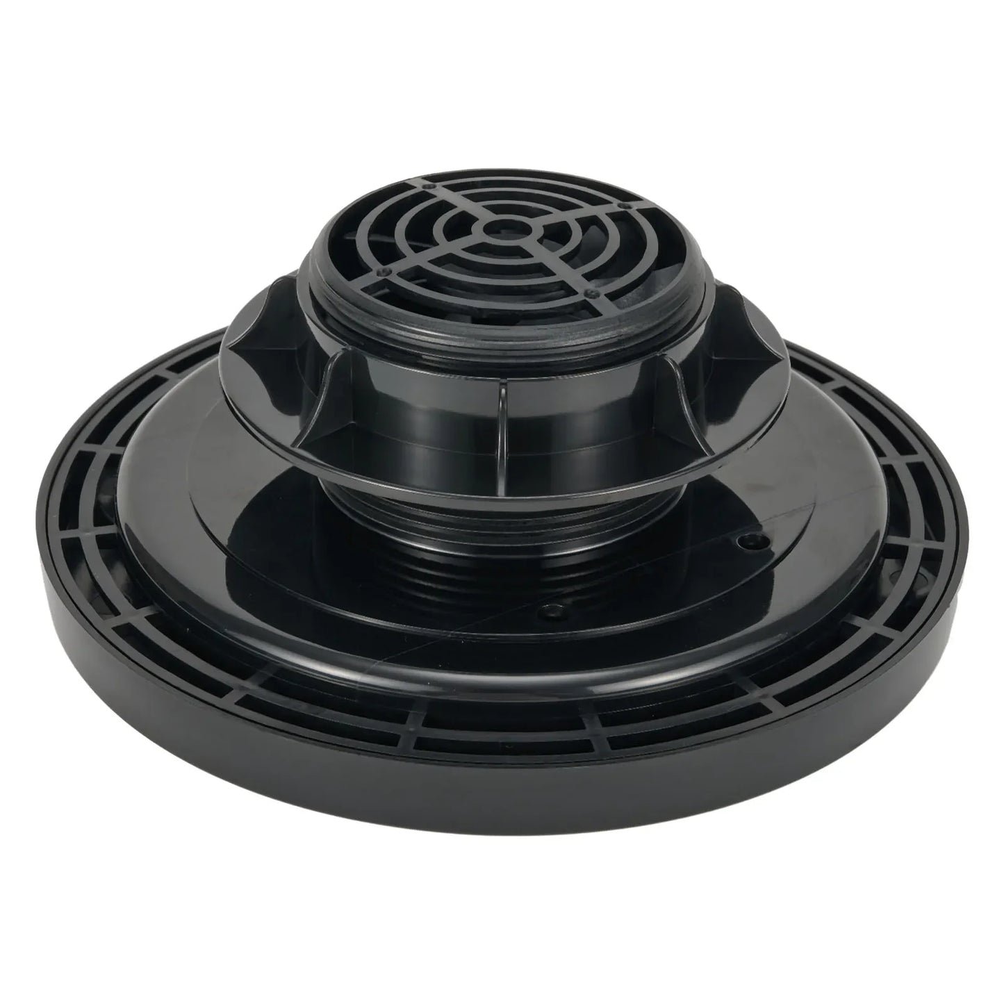 NEO EDEN TECH 1 Pcs Solar Powered Roofs Fan Polycrystalline 5.5V 2.5W For Boat RV Greenhouse Shed Caravan Garden Shed Toilets Roof