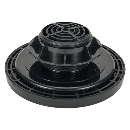 NEO EDEN TECH 1 Pcs Solar Powered Roofs Fan Polycrystalline 5.5V 2.5W For Boat RV Greenhouse Shed Caravan Garden Shed Toilets Roof