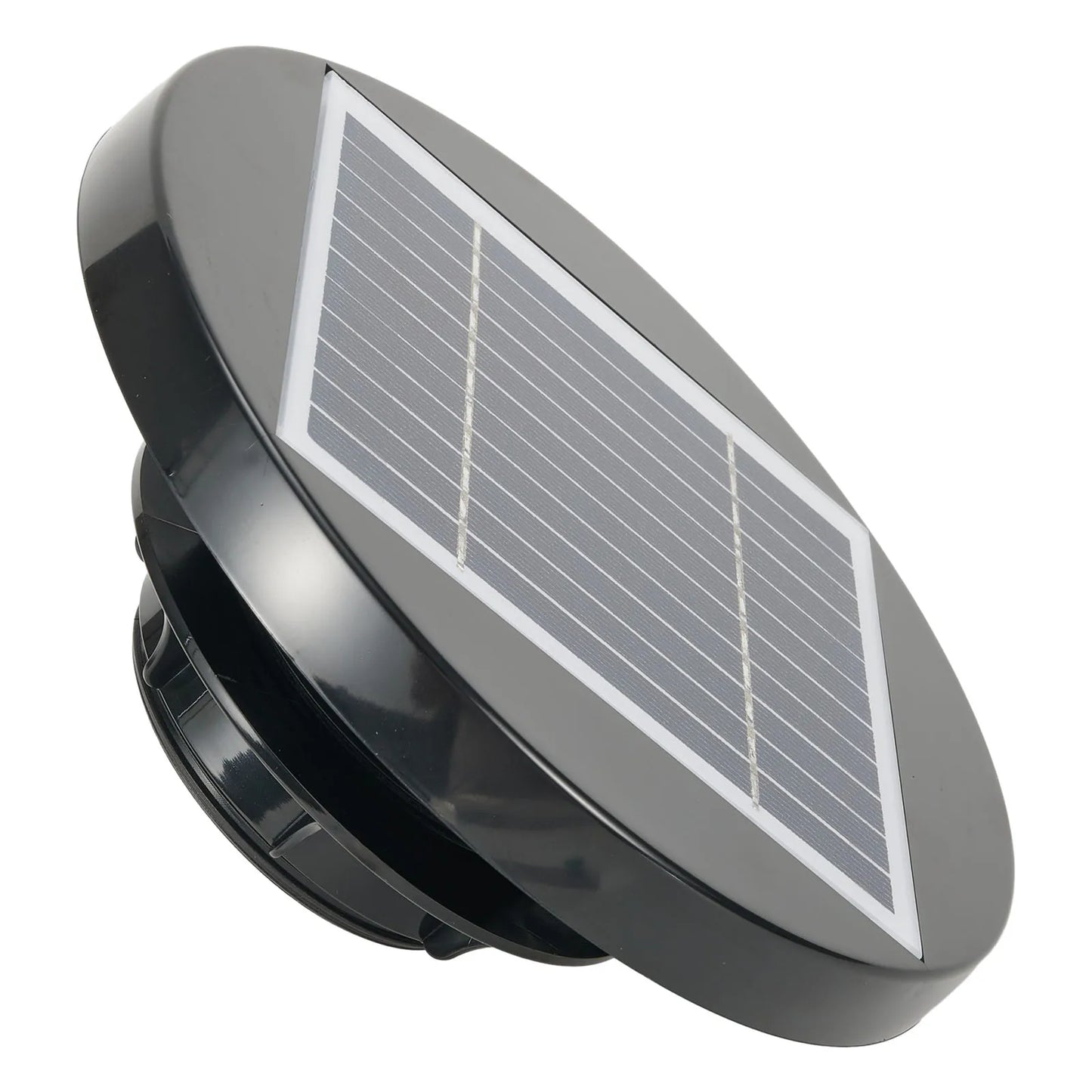 NEO EDEN TECH 1 Pcs Solar Powered Roofs Fan Polycrystalline 5.5V 2.5W For Boat RV Greenhouse Shed Caravan Garden Shed Toilets Roof