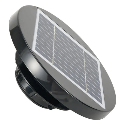 NEO EDEN TECH 1 Pcs Solar Powered Roofs Fan Polycrystalline 5.5V 2.5W For Boat RV Greenhouse Shed Caravan Garden Shed Toilets Roof