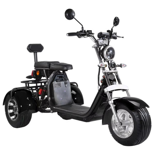 NEO EDEN MOTORS Warehouse Door-to-door Delivery EEC Electric Motorcycle 3 Wheels Citycoco 2000W Trike on Sale