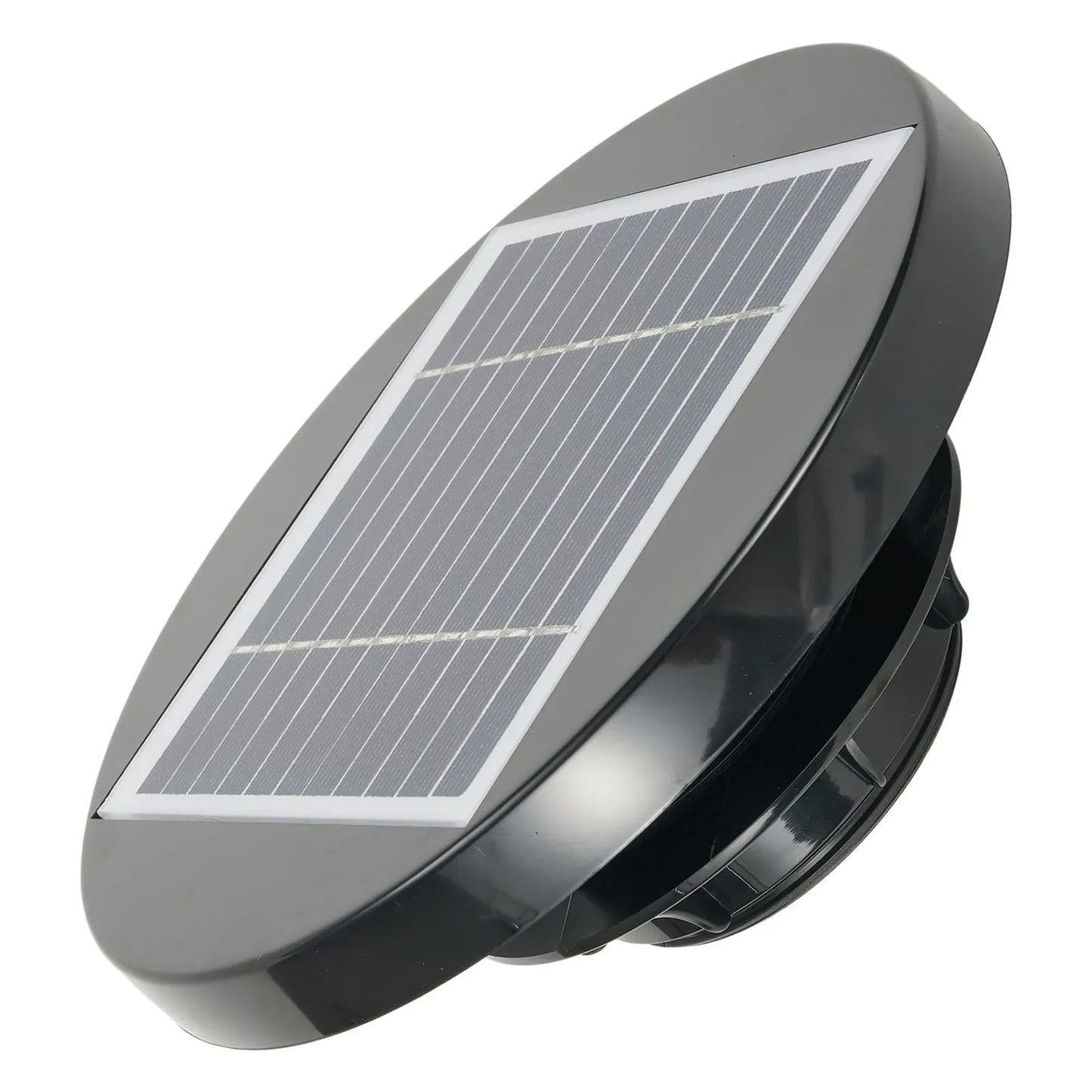 NEO EDEN TECH 1 Pcs Solar Powered Roofs Fan Polycrystalline 5.5V 2.5W For Boat RV Greenhouse Shed Caravan Garden Shed Toilets Roof