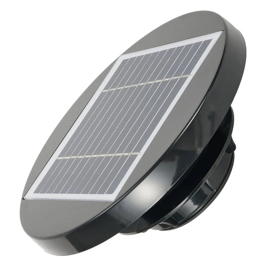 NEO EDEN TECH 1 Pcs Solar Powered Roofs Fan Polycrystalline 5.5V 2.5W For Boat RV Greenhouse Shed Caravan Garden Shed Toilets Roof