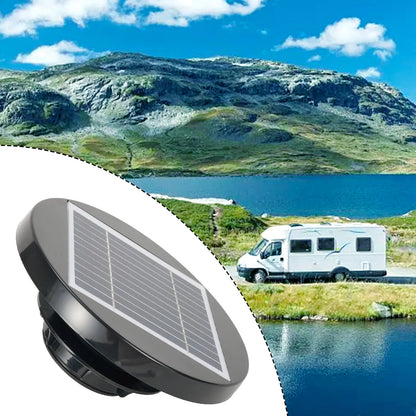 NEO EDEN TECH 1 Pcs Solar Powered Roofs Fan Polycrystalline 5.5V 2.5W For Boat RV Greenhouse Shed Caravan Garden Shed Toilets Roof