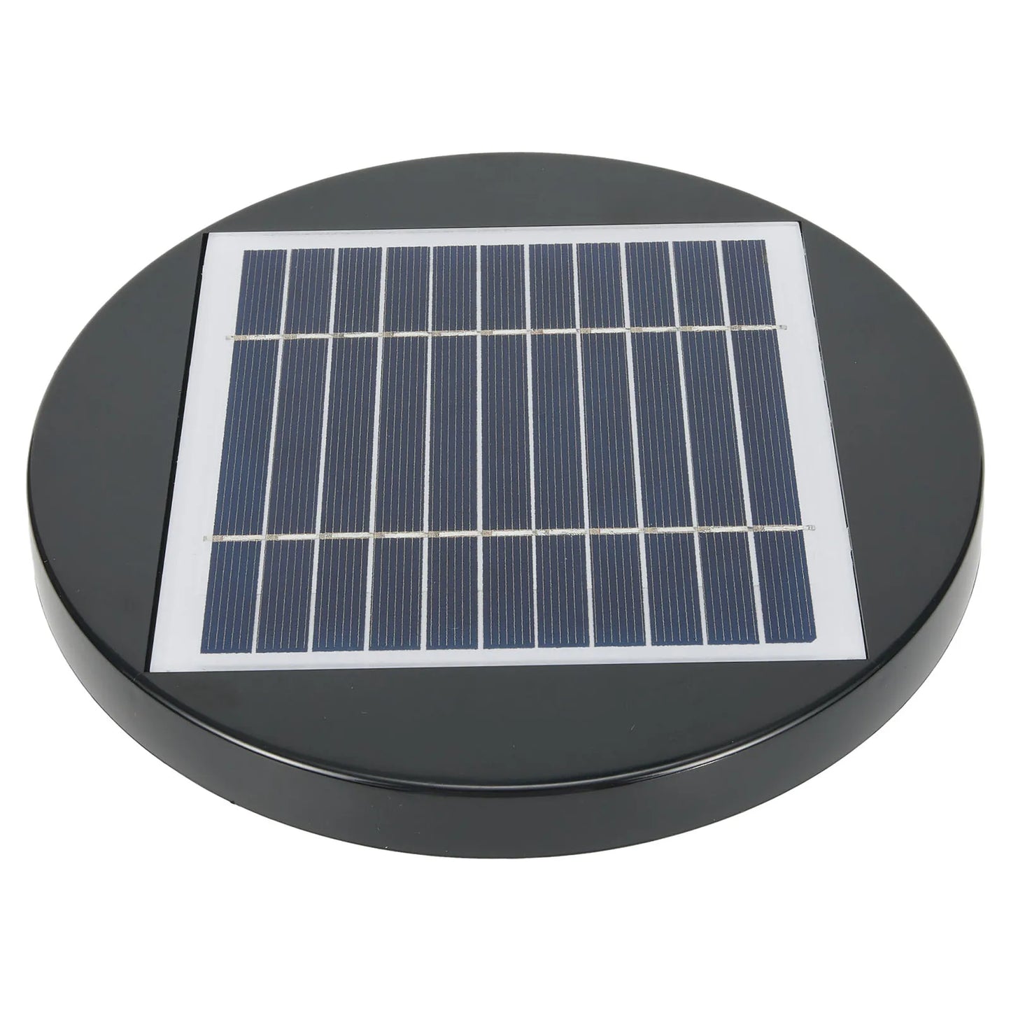 NEO EDEN TECH 1 Pcs Solar Powered Roofs Fan Polycrystalline 5.5V 2.5W For Boat RV Greenhouse Shed Caravan Garden Shed Toilets Roof