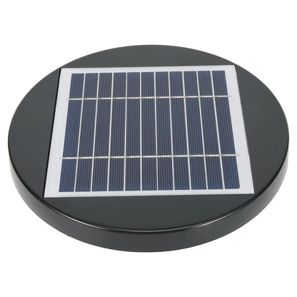 NEO EDEN TECH 1 Pcs Solar Powered Roofs Fan Polycrystalline 5.5V 2.5W For Boat RV Greenhouse Shed Caravan Garden Shed Toilets Roof