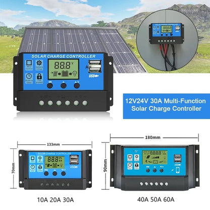 NEO EDEN TECH  300W/600W Solar Panel Kit Complete 12V Polycrystalline USB Power Portable Outdoor Rechargeable Solar Cell Solar Generator