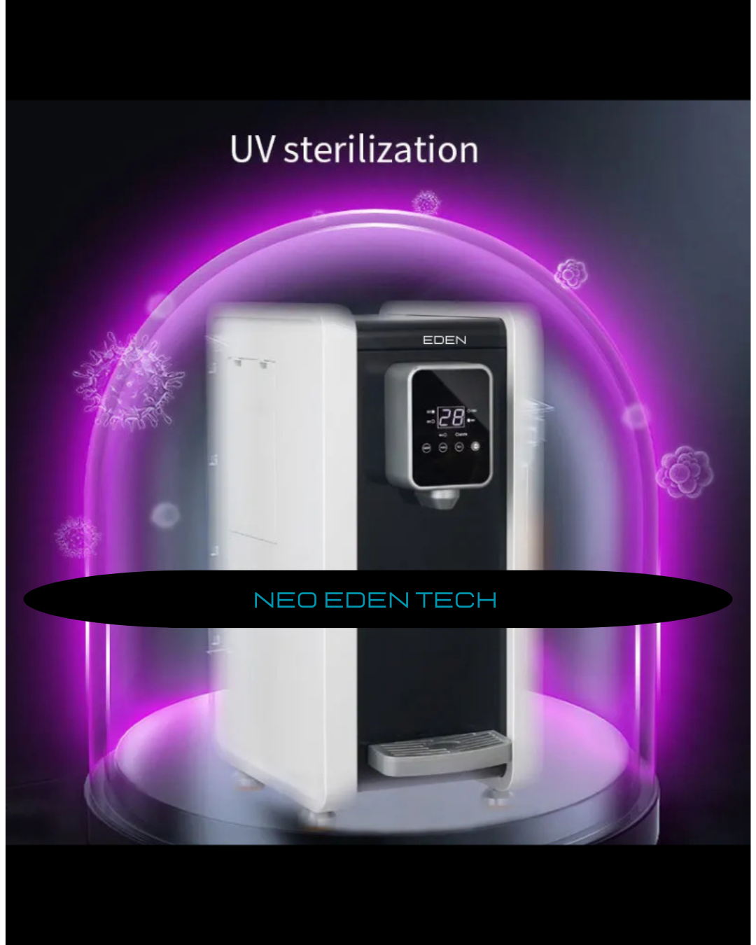 EDEN TECH Air Water Maker Air Dehumidifier Water Waterless Purifier Atmospheric Water Generator