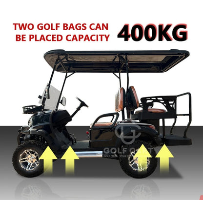 NEO EDEN TECH CE Certified Lithium Battery Powered 48V AC System 2 4 6 Seat Electric Lifted Off Road Golf Cart Buggy for Hunting Beach Resort