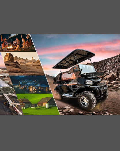 NEO EDEN TECH CE Certified Lithium Battery Powered 48V AC System 2 4 6 Seat Electric Lifted Off Road Golf Cart Buggy for Hunting Beach Resort