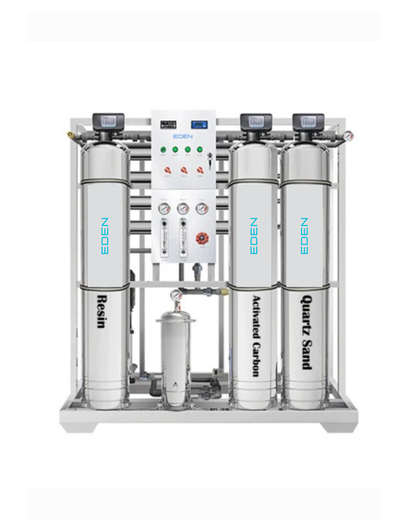 NEO EDEN TECH Industrial Equipment Waste Recycling Machine with Water Filter Reverse Osmosis System Featuring Pump PLC Engine 1 Year Warranty