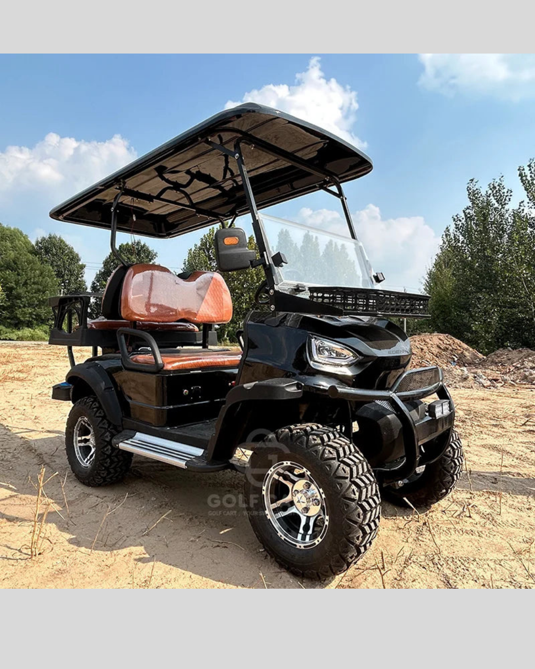 NEO EDEN TECH CE Certified Lithium Battery Powered 48V AC System 2 4 6 Seat Electric Lifted Off Road Golf Cart Buggy for Hunting Beach Resort