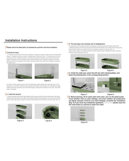 NEO EDEN TECH Hydroponics Growing System Multi-layer Vegetable Planting Box Smart Indoor Planter Vertical Hydroponic Flowerpot Aerobic System