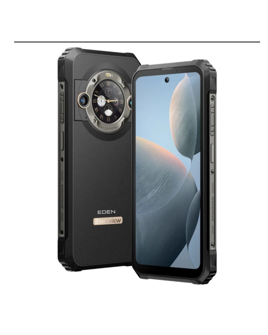 NEO EDEN TECH Blackview BL9000 Rugged Phone 12GB+512GB 5G Dual SIM NFC 6.78 Inch + 1.32 Inch Unlocked Smartphone Global Phone