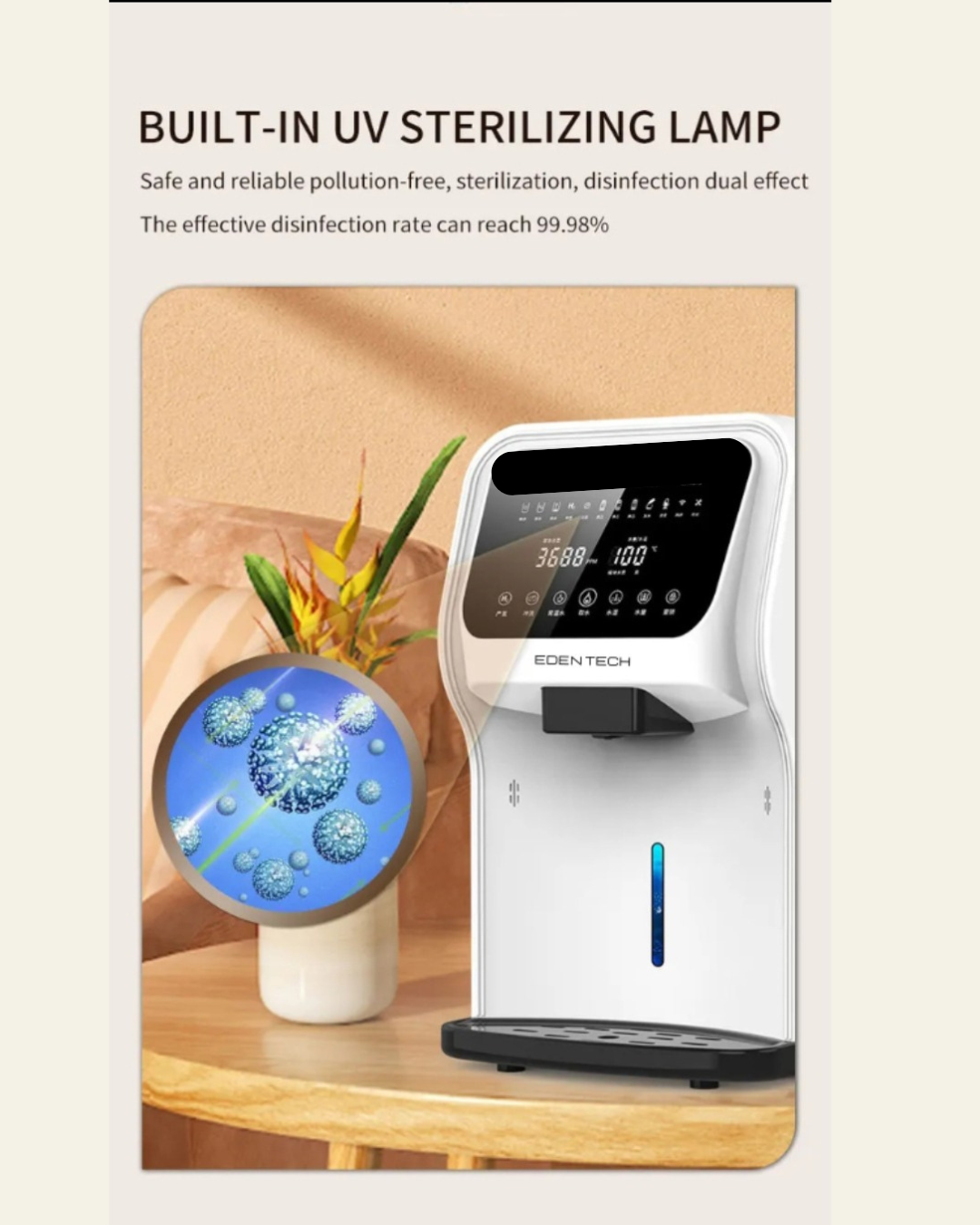 NE0 EDEN TECH Water Pitcher Atmospheric water generator a1r30