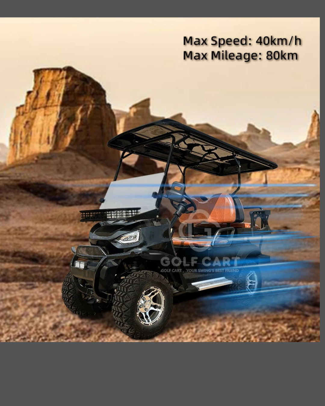 NEO EDEN TECH CE Certified Lithium Battery Powered 48V AC System 2 4 6 Seat Electric Lifted Off Road Golf Cart Buggy for Hunting Beach Resort
