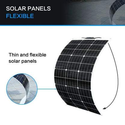 NEO EDEN TECH 2000W Solar Panel System Kits For Home With 1000W 2000W Solar Panel 100A Charge Controller 220V Inverter 10Ah30Ah LFP Battery