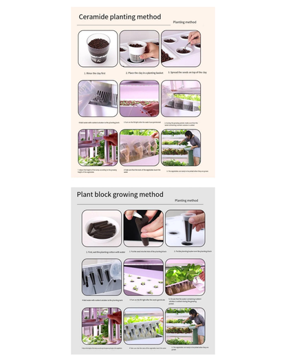 NEO EDEN TECH Hydroponics Growing System Multi-layer Vegetable Planting Box Smart Indoor Planter Vertical Hydroponic Flowerpot Aerobic System